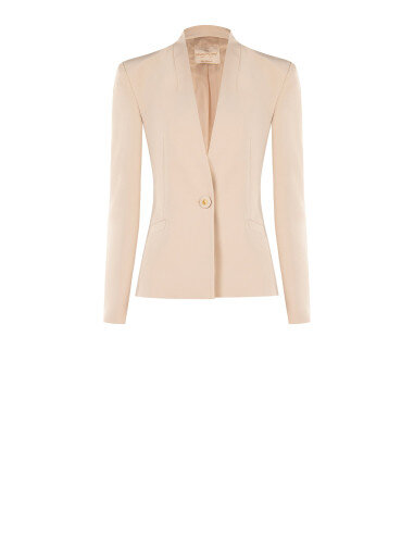 Veste blazer cintrée en tissu technique Rinascimento