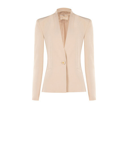 Veste blazer cintrée en tissu technique Rinascimento