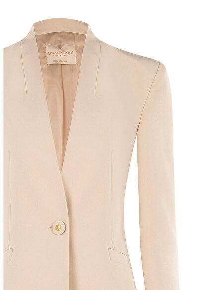 Veste blazer cintrée en tissu technique Rinascimento