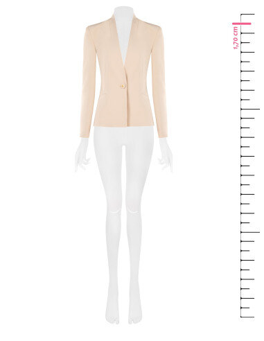 Veste blazer cintrée en tissu technique Rinascimento