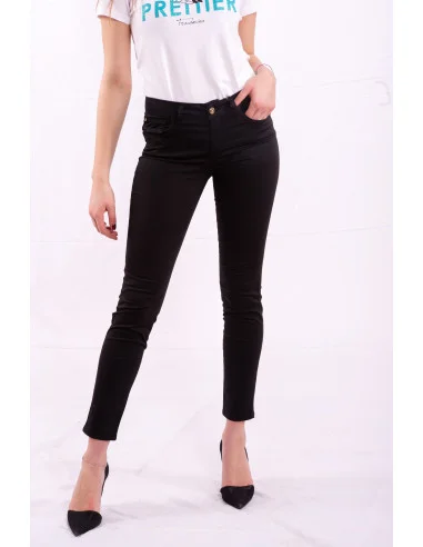 Pantalone A Sigaretta Tinta Unita Fracomina
