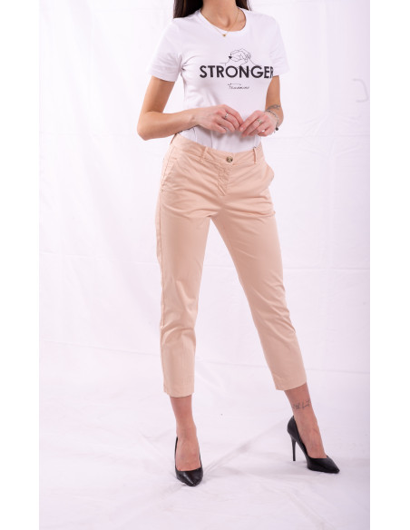 Pantalon De Couleur Unie Fracomina