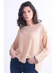 Pull Avec Manches Détachables Vicolo Trivelli