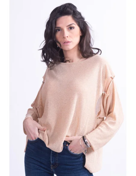 Sweater With Removable Sleeves Vicolo Trivelli