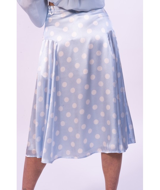 Skirt With Polka Dots Fracomina
