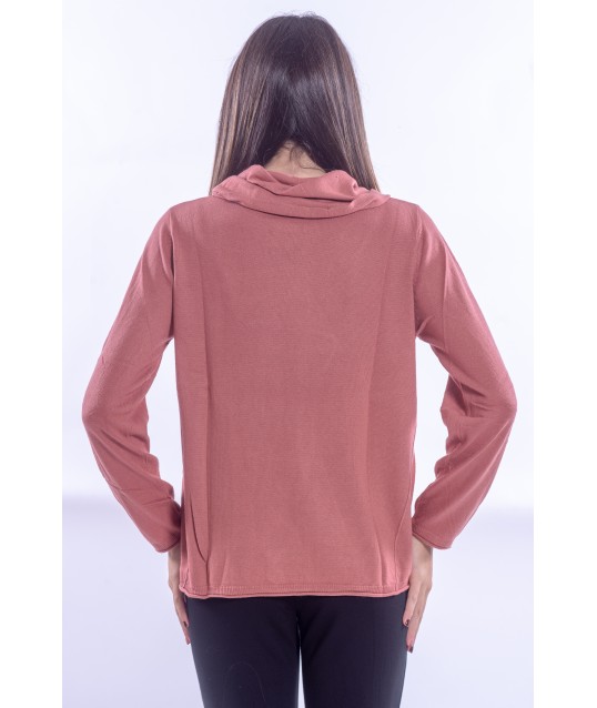 Sweater With Soft Neck Luisa Viola