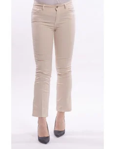 Bella Flare Cropped Stretch Jeans colorés Fracomina