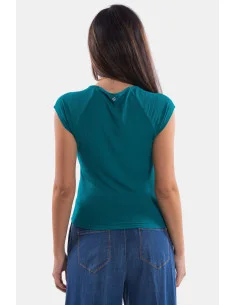 Maglia A Costine Con Scollo Quadrato Guess 2