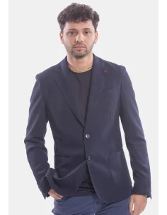 Microstructured Jacket In Rodrigo Jersey