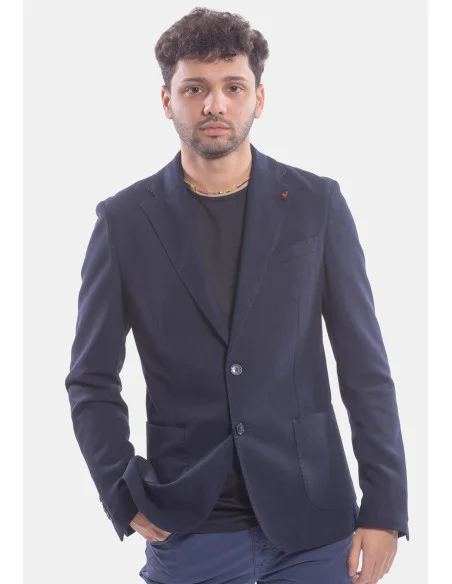 Microstructured Jacket In Rodrigo Jersey