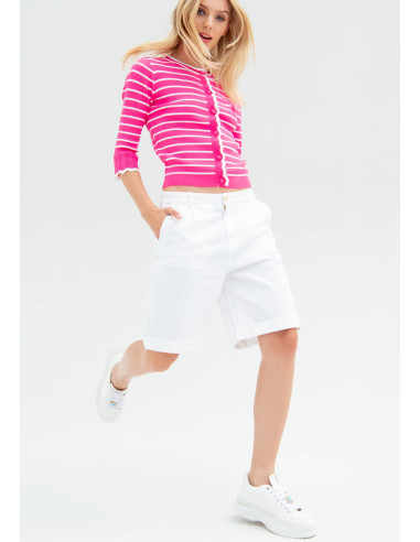 Bermuda Wide In Gabardine Fracomina