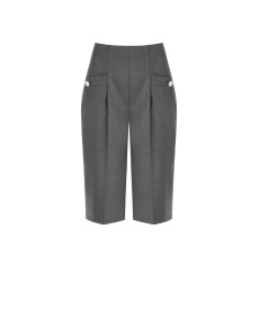 Rinascimento Pantalon court tissé pour homme