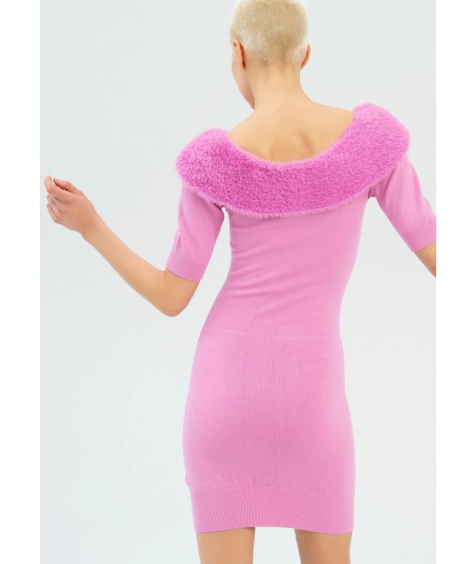 Fracomina Slim Mini Knitted Dress