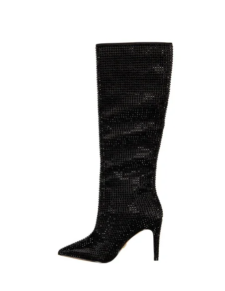 High Boots With Rhinestones Renaissance