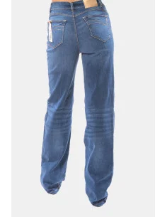 Jeans Regular Effetto Push Up In Denim Con Lavaggio Medio Fracomina 2