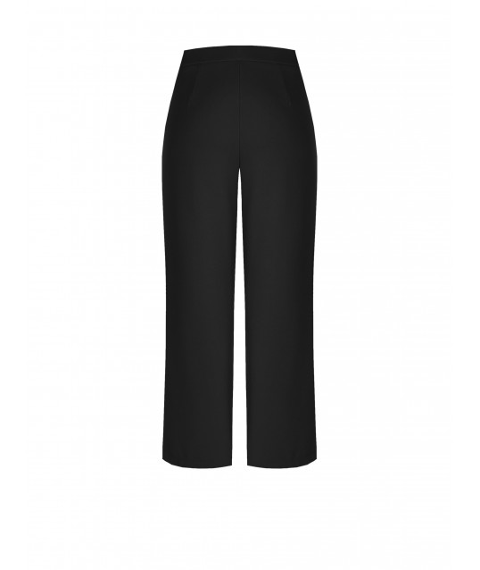 Rinascimento Cropped Flare Trousers