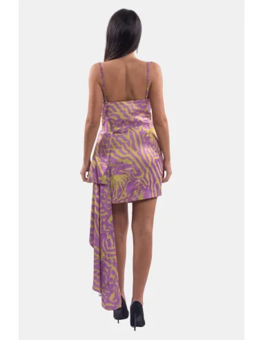 Abito Slim In Fantasia Animalier Fracomina