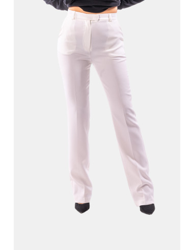 Pantalone Ampio A Palazzo In Tessuto Tecnico Fracomina