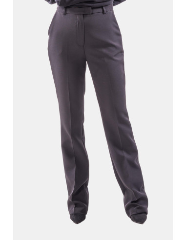Pantalone Ampio A Palazzo In Tessuto Tecnico Fracomina