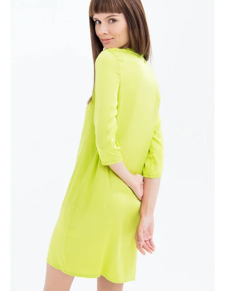 Abito Regular Mini In Tessuto Stretch Fracomina