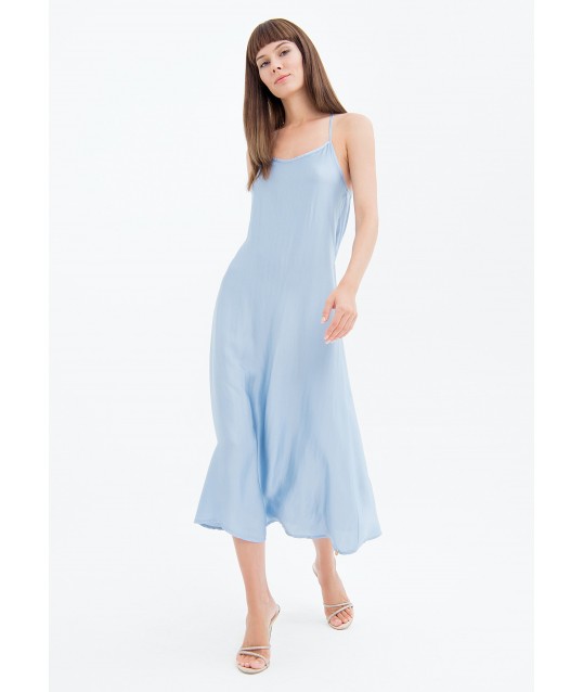 Fracomina Petticoat Midi Sleeveless Dress
