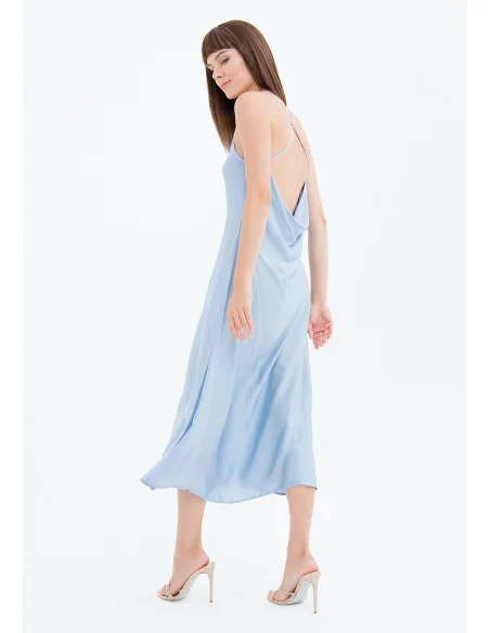 Fracomina Petticoat Midi Sleeveless Dress