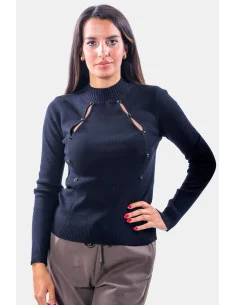 Maglia Slim A Costine Fracomina