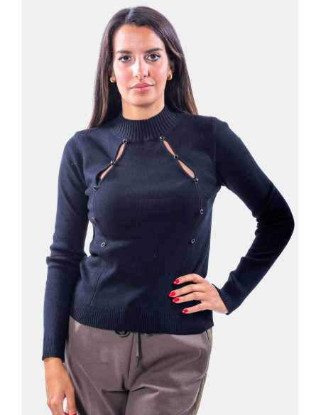 Maglia Slim A Costine Fracomina