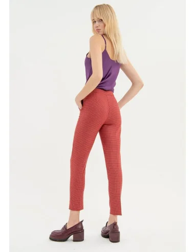 Pantalone Regular In Tessuto Tecnico Fracomina