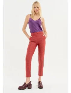 Pantalone Regular In Tessuto Tecnico Fracomina 2