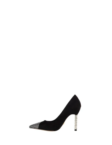 Decoltè With Jewel Detailing On The Front And In The Heel Rinascimento