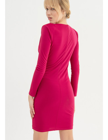 Abito Slim Mini In Tessuto Stretch Fracomina