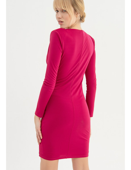 Abito Slim Mini In Tessuto Stretch Fracomina