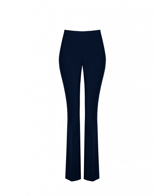 Pantaloni Flared in Tessuto Tecnico Rinascimento