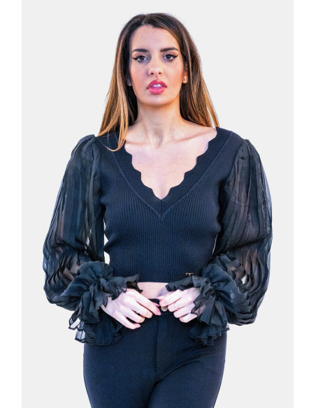 Fracomina Crop Sweater