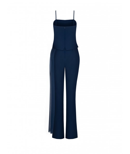 One-piece jumpsuit with side panel Rinascimento