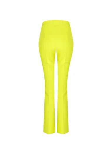 Pantaloni Flared in Tessuto Tecnico Rinascimento