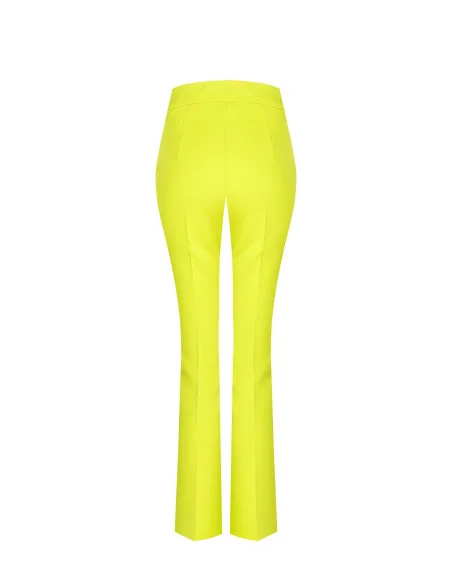 Pantaloni Flared in Tessuto Tecnico Rinascimento