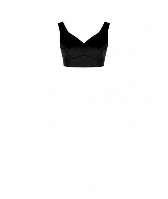 Rinascimento Satin Crop Top