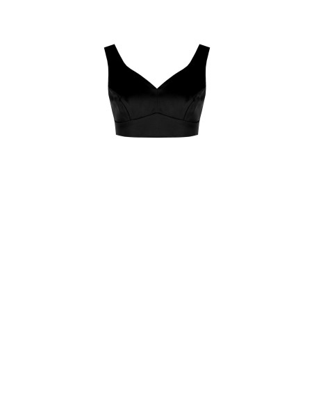 Rinascimento Satin Crop Top