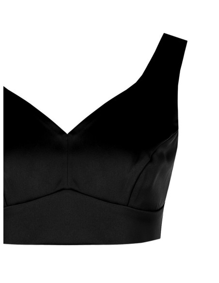 Rinascimento Satin Crop Top