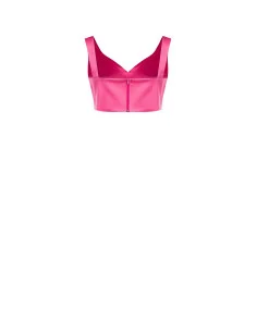 Rinascimento Satin Crop Top 2