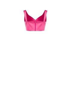Rinascimento Satin Crop Top 2