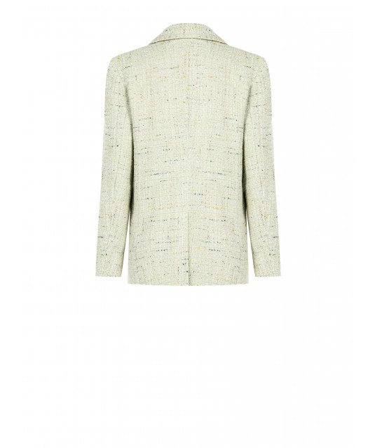 Tweed Over Jacket With A Lurex Stitch Rinascimento