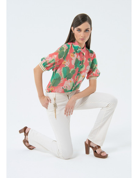 Fracomina One-Tone Bootcut Pants