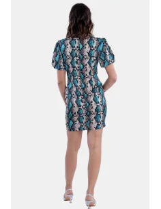 Fracomina Animal Patterned Mini Regular Dress 2