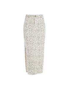 Denim Longuette With Spotted Pattern Rinascimento