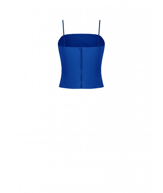 Rinascimento - Top corset à nœuds latéraux