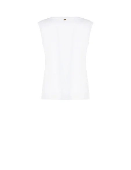 T-Shirt avec imprimé maxi et clous Rinascimento