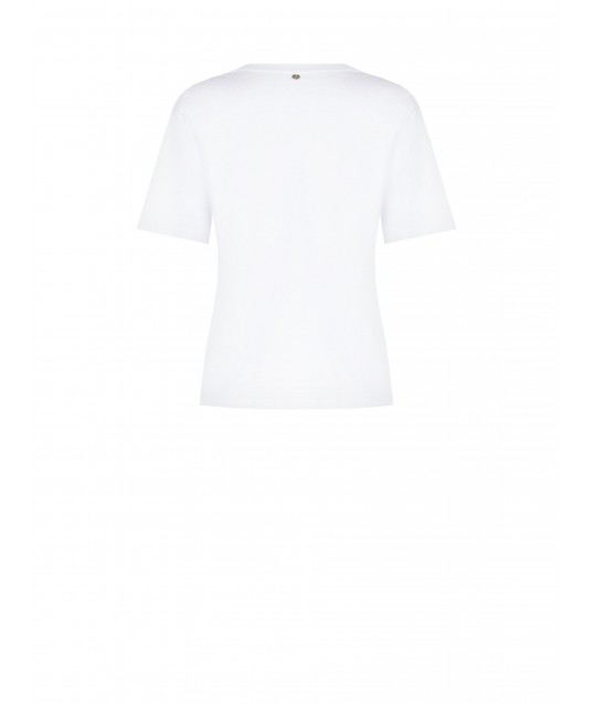 T-Shirt régulier avec impression et clous Rinascimento